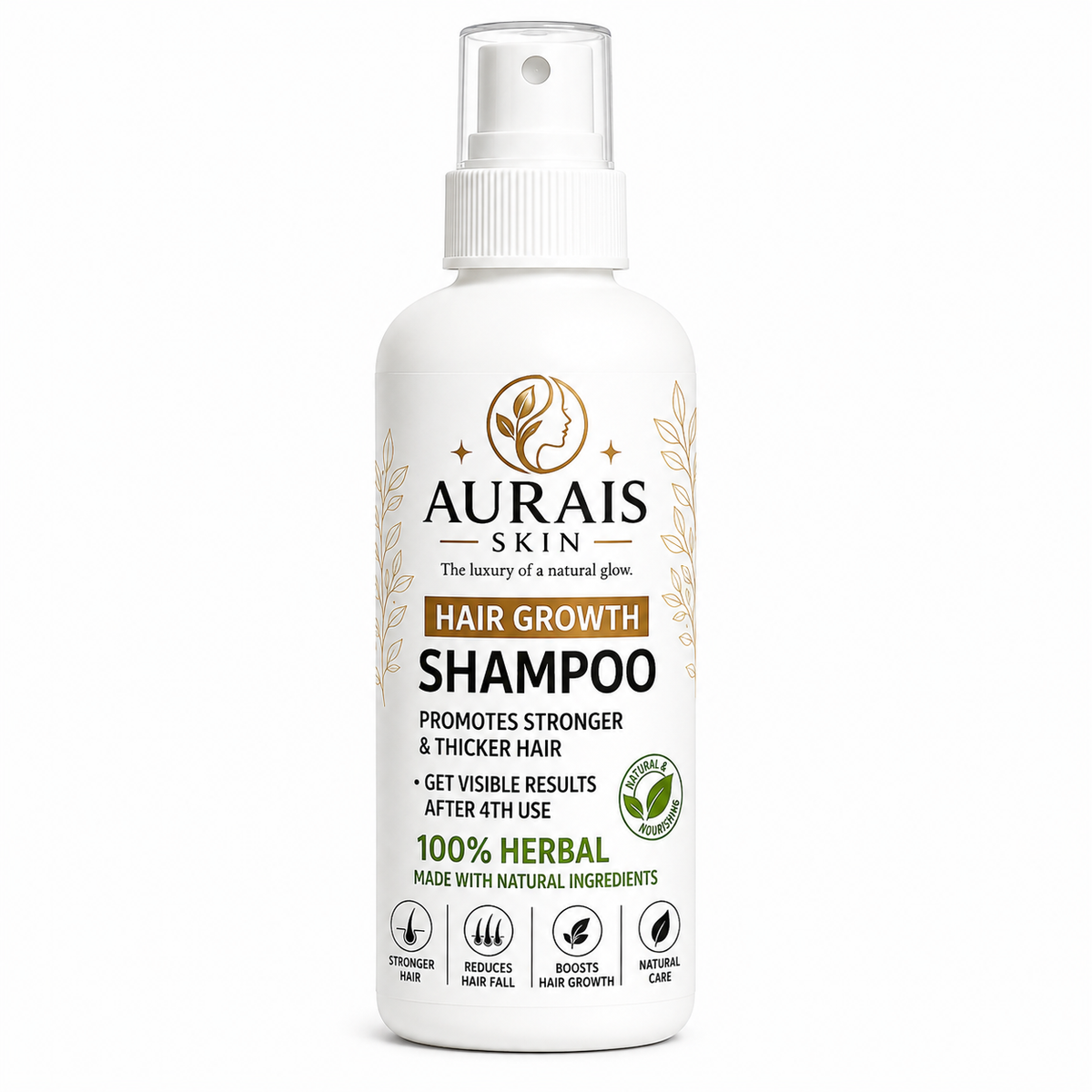 Aurais Hair Growth Natural Shampoo