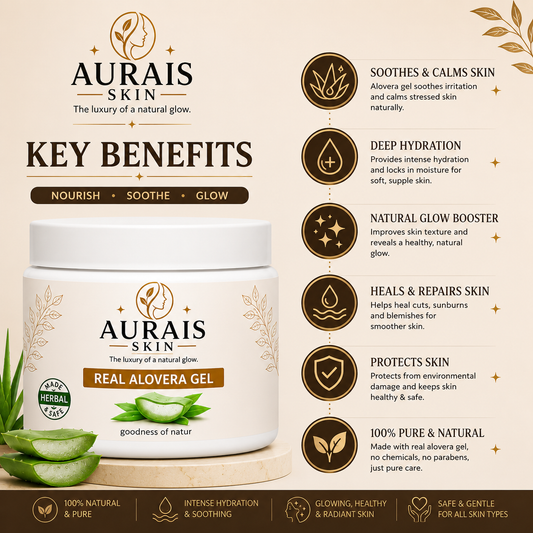 Aurais Real Aloe Vera Gel